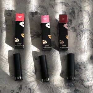 Three kylie cosmetic lipsticks